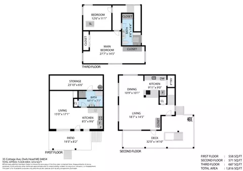 35 Cottage Ave, Owls Head, ME 04854