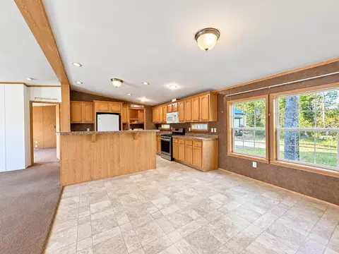 Kitchen - 397 Milo Rd, Sebec, ME 04481 photo 8 of 11