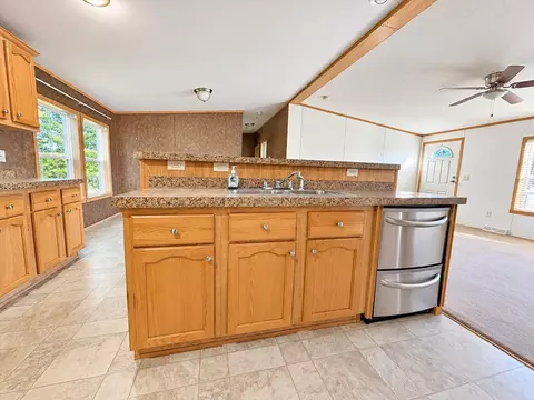 Kitchen - 397 Milo Rd, Sebec, ME 04481 photo 6 of 11