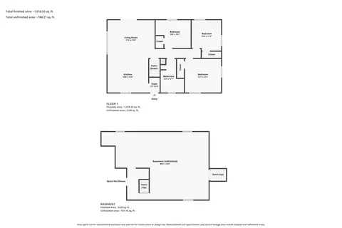 Floorplan - 20 Spaulding Dr, Stratton, ME 04982 photo 3 of 3