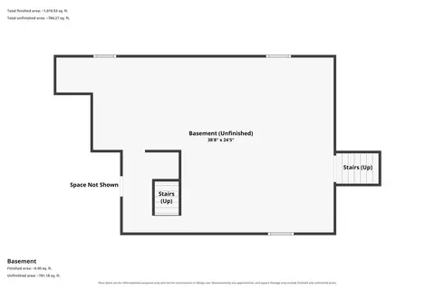 Floorplan - 20 Spaulding Dr, Stratton, ME 04982 photo 2 of 3