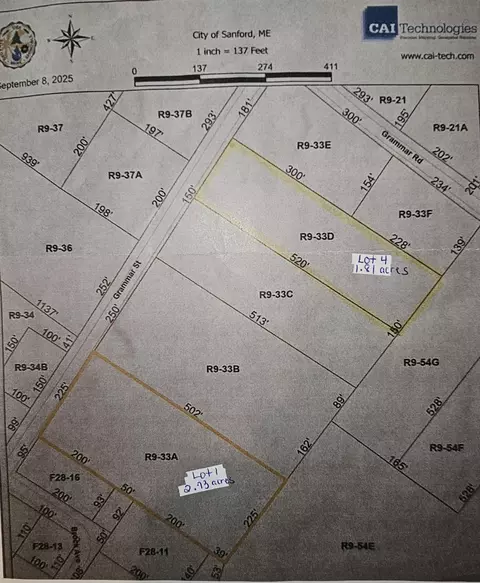 lot4 Grammar St, Sanford, ME 04073