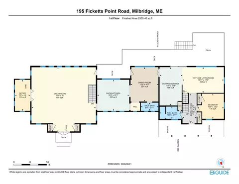 195 Ficketts Point Rd, Milbridge, ME 04658