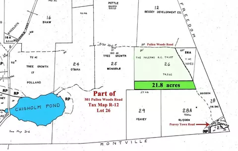 501-21 Ac Pullen Woods Rd, Palermo, ME 04354