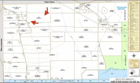 Map2blot45 Coulombe Road, New Canada, ME 04743