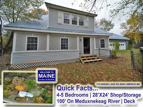 713 Drews Lake Rd, New Limerick, ME 04761