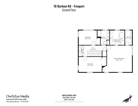 Floorplan - 10 Durham Rd, Freeport, ME 04032 photo 3 of 4