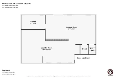 442 Pine Tree Rd, Litchfield, ME 04350