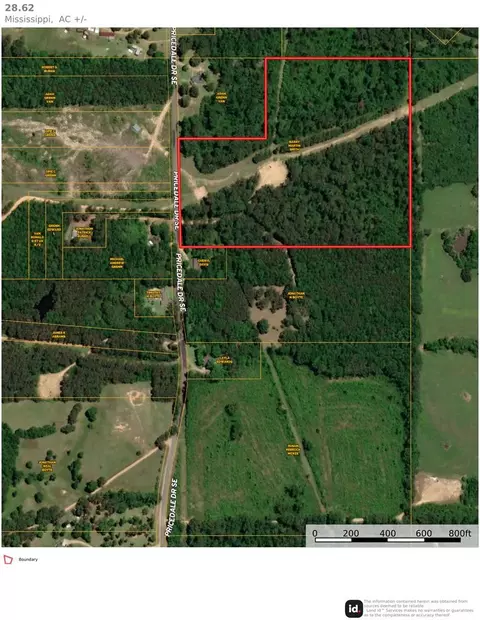 28 Acres Pricedale Dr SE, Bogue Chitto, MS 39629