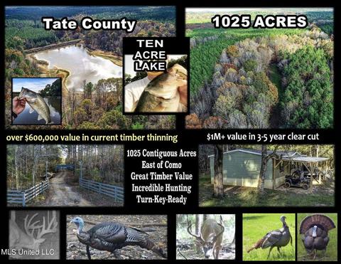 1242 Rock Hill Rd, Como, MS 38619