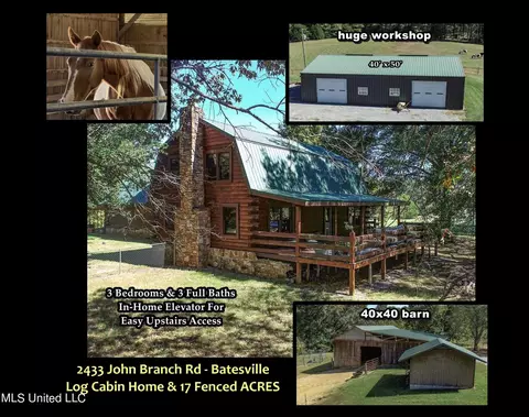 2433 John Branch Rd, Batesville, MS 38606