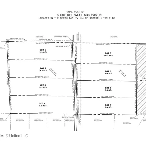 lot4 Deerwood Rd, Kiln, MS 39556