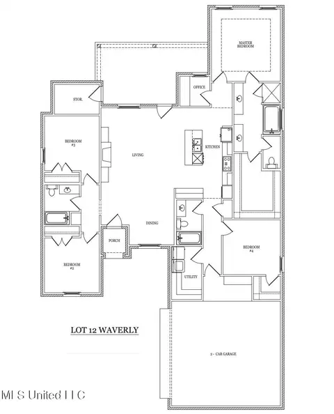 Floorplan - 203 Wethersfield Dr, Florence, MS 39073 photo 1 of 1