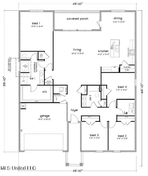 142 Mulberry Dr #LOT 32, Lucedale, MS 39452 photo 3