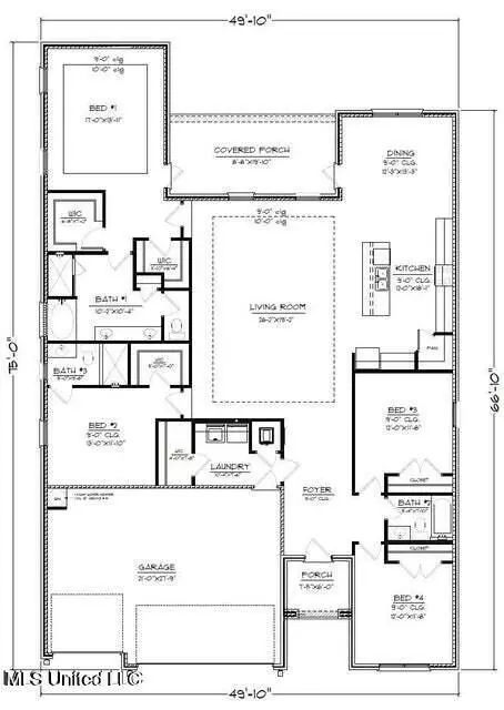 8003 Crawford Dr, Long Beach, MS 39560