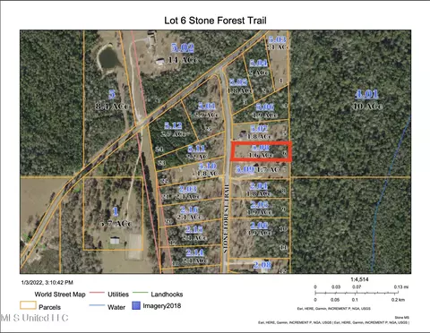 lot6 Stone Forest Trl, Mchenry, MS 39561 photo 2