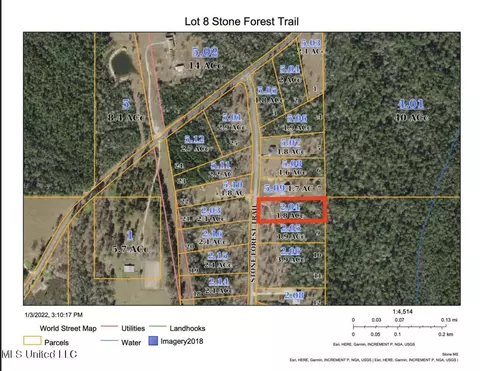 lot8 Stone Forest Trl, Mchenry, MS 39561 photo 2