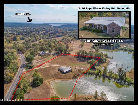 2416 Pope Water Valley Rd, Pope, MS 38658