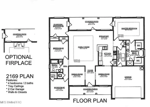 Floorplan - 13936 Ruby Ln, Biloxi, MS 39532 photo 1 of 1