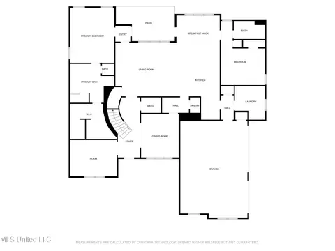 Floorplan - 10975 Wiseman Dr, Olive Branch, MS 38654 photo 2 of 3