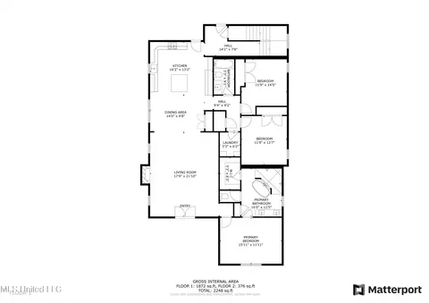 Floorplan - 3515 Kreunen St, Nesbit, MS 38651 photo 1 of 2