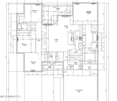 Floorplan - 133 Bronson Bnd, Flowood, MS 39232 photo 1 of 1