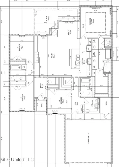 Floorplan - 135 Bronson Bnd, Flowood, MS 39232 photo 1 of 1