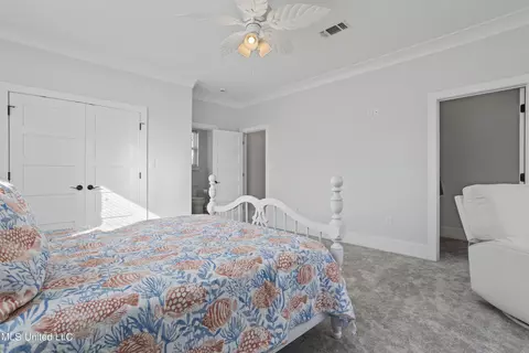 Bedroom - 107 Keller Beach Ave, Biloxi, MS 39530 photo 4 of 9