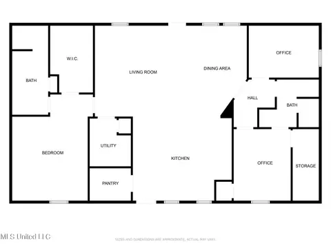 Floorplan - 1189 Grain Elevator Rd, Lucedale, MS 39452 photo 1 of 1