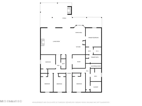 Floorplan - 19689 E Riverline Dr, Saucier, MS 39574 photo 2 of 2