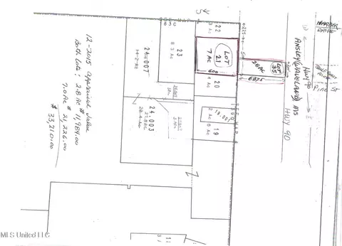 lot21 Highway 90, Waveland, MS 39576