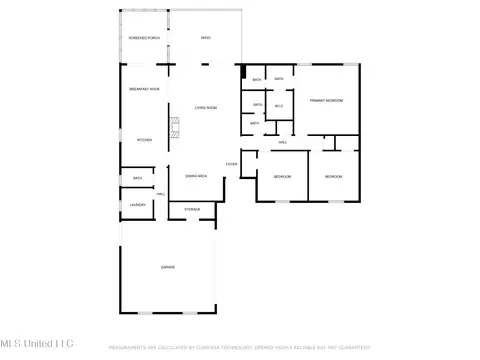 Floorplan - 6840 Hilo St, Diamondhead, MS 39525 photo 1 of 1