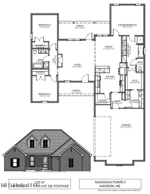 101 Porter Ridge Dr, Canton, MS 39046