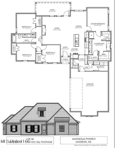 105 Porter Ridge Dr, Canton, MS 39046