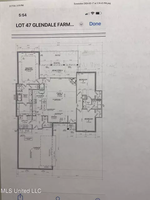 Floorplan - 111 Hunters Way, Canton, MS 39046 photo 1 of 1