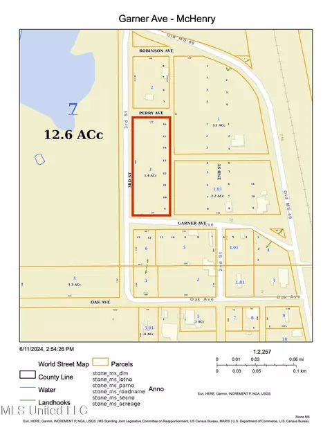 Rex Avenue, Mchenry, MS 39561