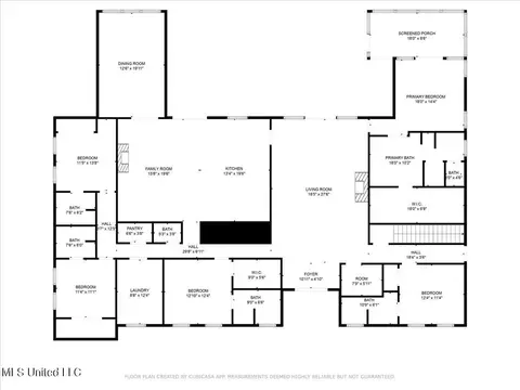 Floorplan - 13 Timber Ridge Dr, Laurel, MS 39443 photo 2 of 2