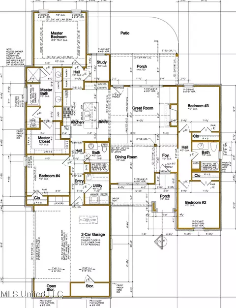 Floorplan - 801 Glenwild Cir, Canton, MS 39046 photo 1 of 1
