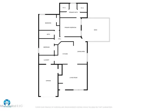 Floorplan - 21921 Woodside Dr, Saucier, MS 39574 photo 1 of 1