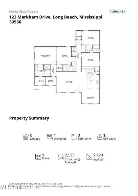 123 Markham Dr, Long Beach, MS 39560 photo 28