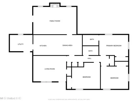 Floorplan - 9752 Wilkerson Cir, Moss Point, MS 39562 photo 1 of 1