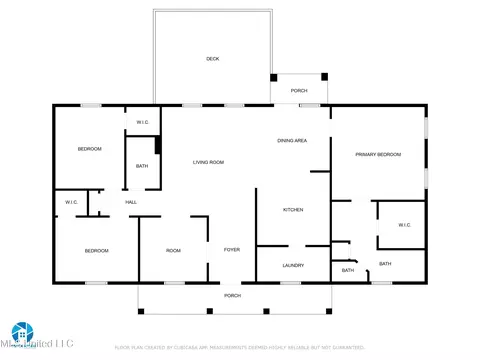 Floorplan - 14931 Mitley Ln, Saucier, MS 39574 photo 1 of 1