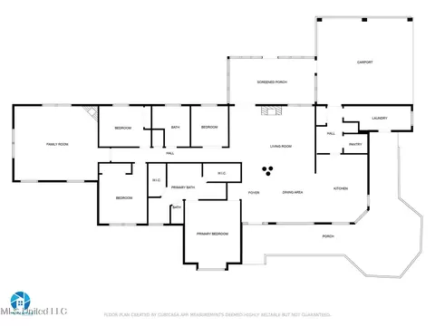 Floorplan - 23355 Mitchell Rd, Picayune, MS 39466 photo 1 of 1