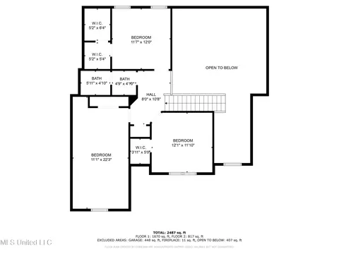 Floorplan - 1296 Holly Springs Rd, Hernando, MS 38632 photo 2 of 6