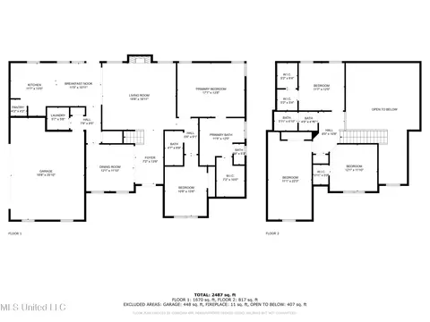 Floorplan - 1296 Holly Springs Rd, Hernando, MS 38632 photo 3 of 6