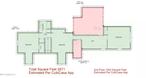 Floorplan - 710 Woodhill Rd, Jackson, MS 39206 photo 2 of 2