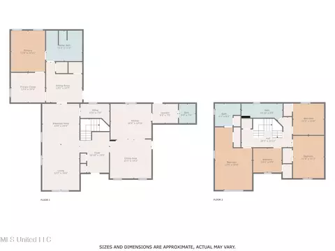 Floorplan - 112 Gordy Cir, Forest, MS 39074 photo 1 of 1