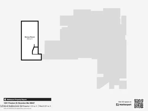 Floorplan - 1001 Preston Dr, Brandon, MS 39047 photo 2 of 2