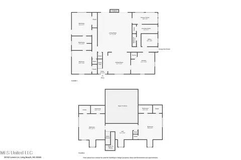 Floorplan - 20162 Lovers Ln, Long Beach, MS 39560 photo 2 of 2