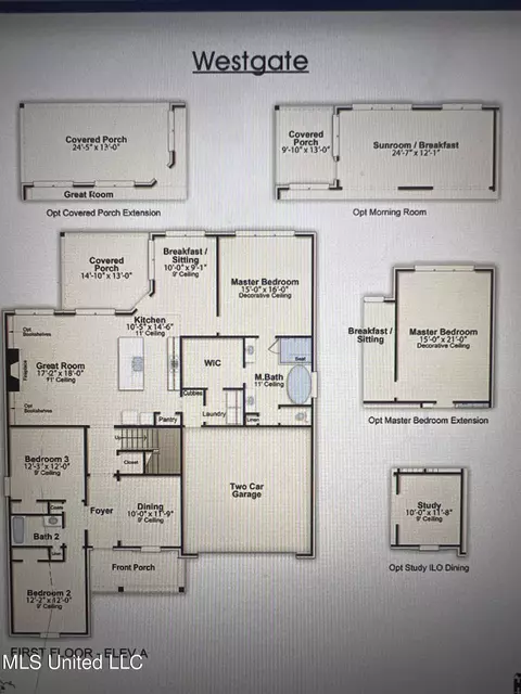 Floorplan - 13564 Birch Bnd, Olive Branch, MS 38654 photo 1 of 2